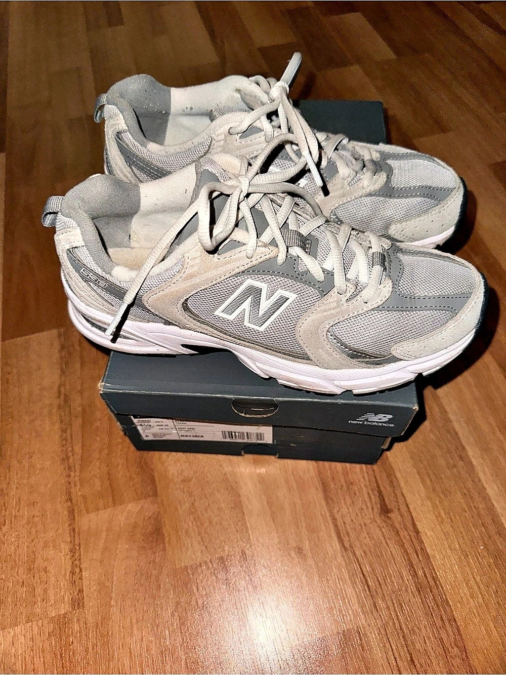 New Balance 530 Women's Grey Raincloud size 7